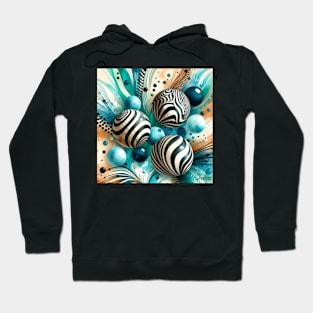 Three zebras by Charlotte VanRoss (cvanross) ) Hoodie